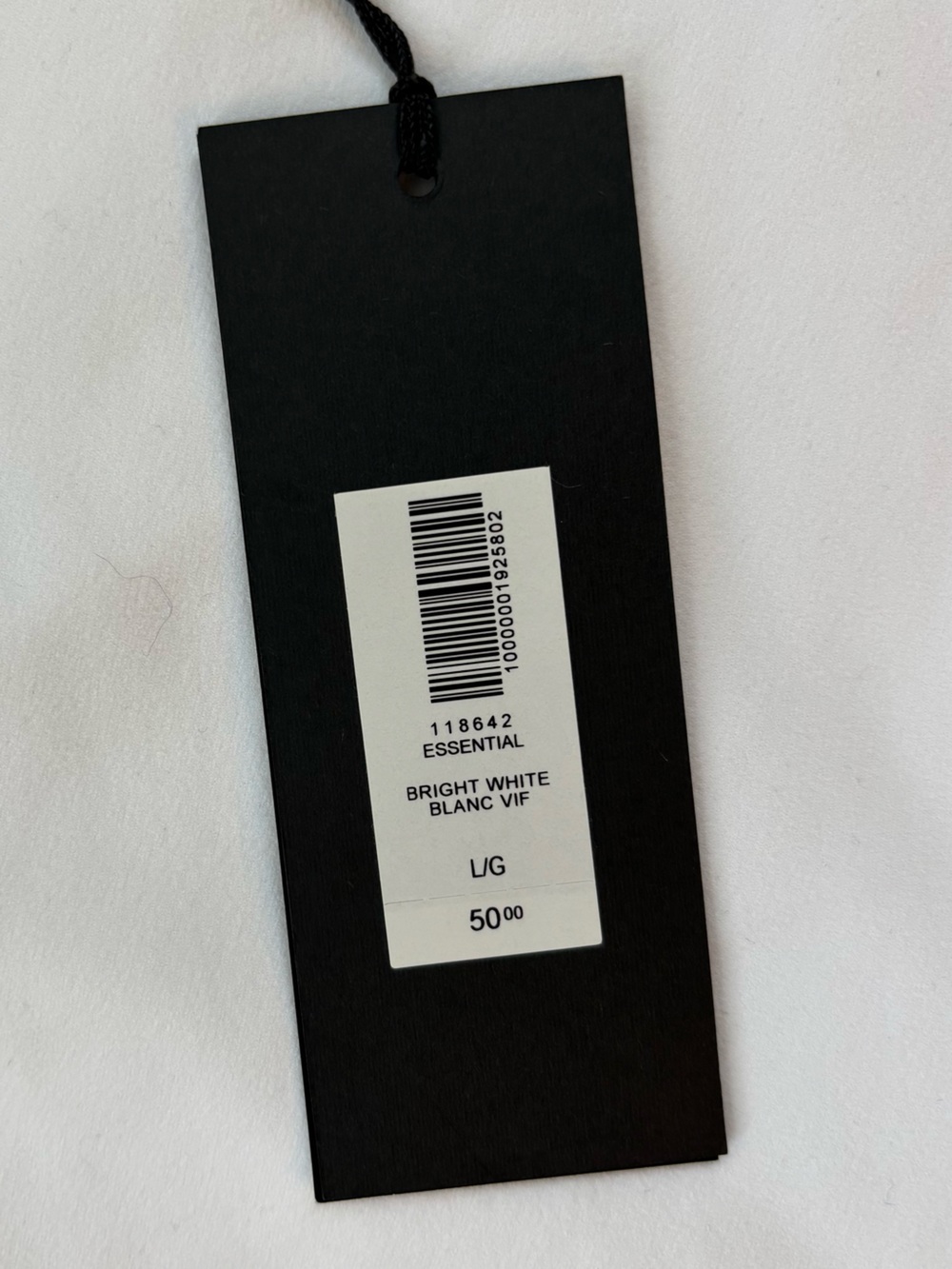 NWT Aritzia Golden essential white tee | size large - Picture 3 of 7